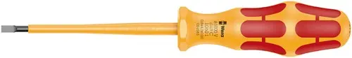 Wera 1060 I Vde-Geïsoleerde Kraftform Sleuf-Schroevendraaier, 0.8 X 4 X 100 Mm - 05051583001 1