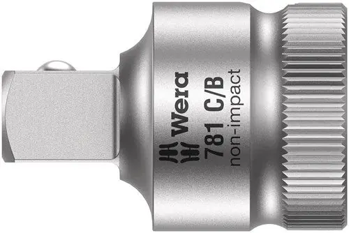 Wera 781 C 1 2 Adapter | Verbindingsstuk | 781 C B X 3 8 X 35.5 Mm X 1 2 - 05042674001 1