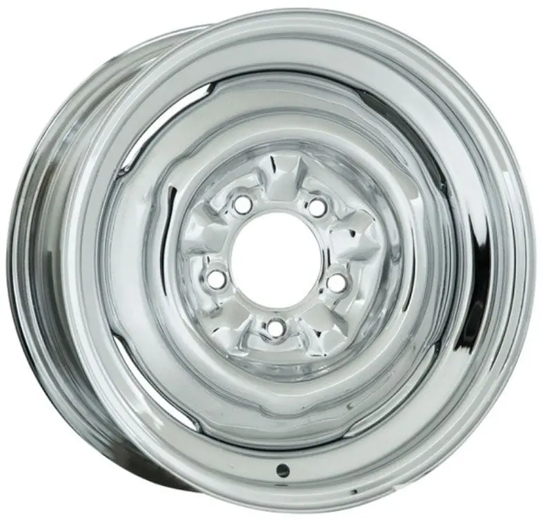 Chrome Smoothie 15" X 6" Steel Rim – Wv10-5612358 1