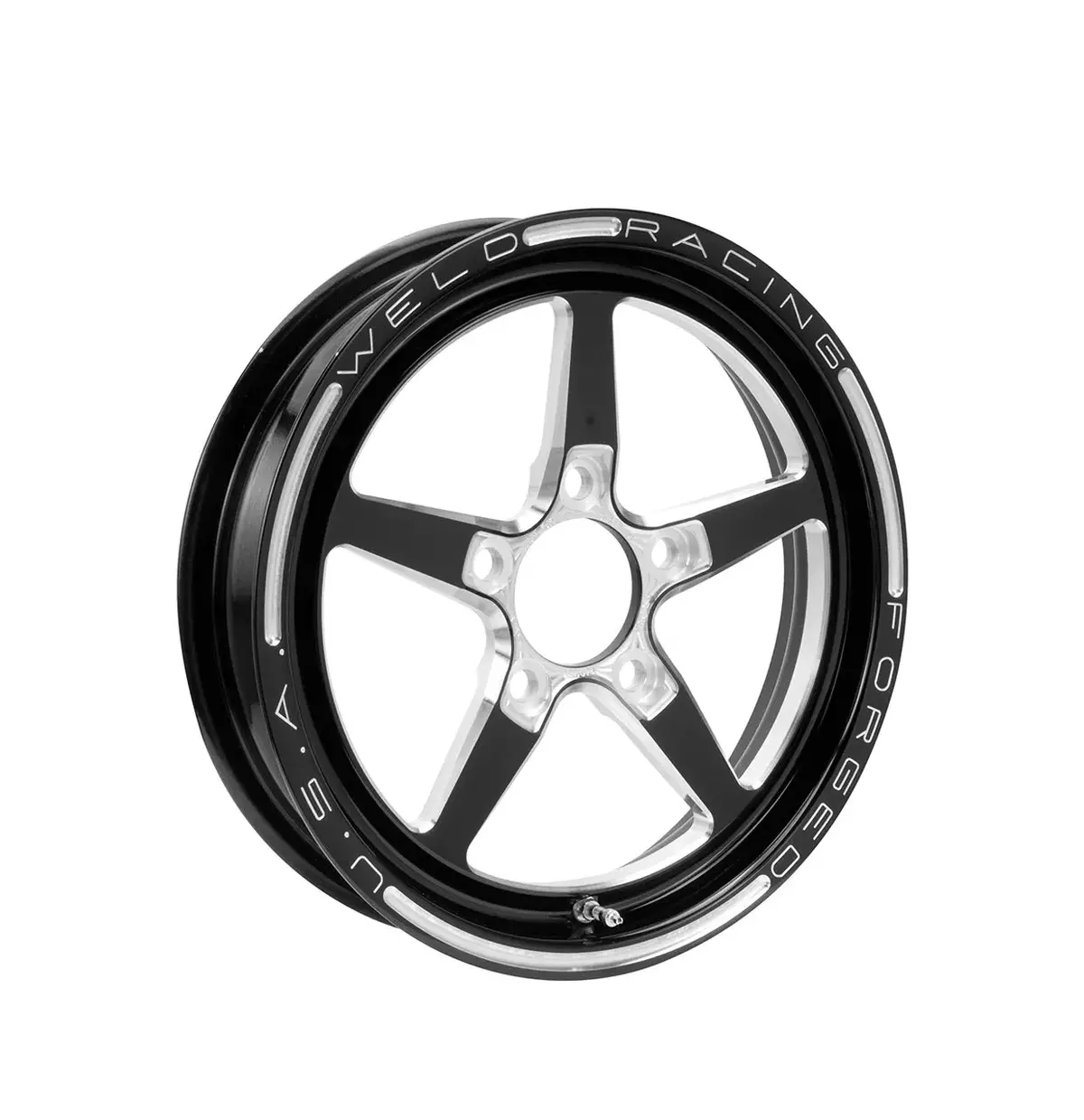 Weld Racing Alumastar Black Drag Wheel 1