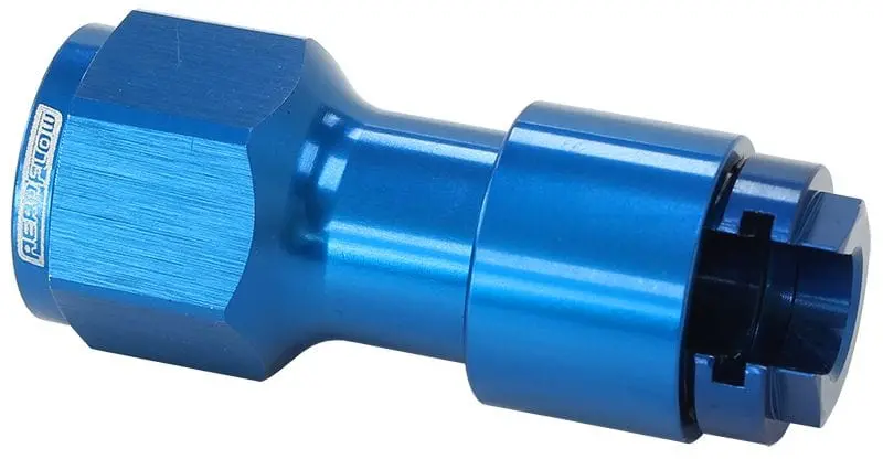 Push-On Blue Efi Fuel Fitting – 5/16" Od Female Connector For High-Pressure Lines 1