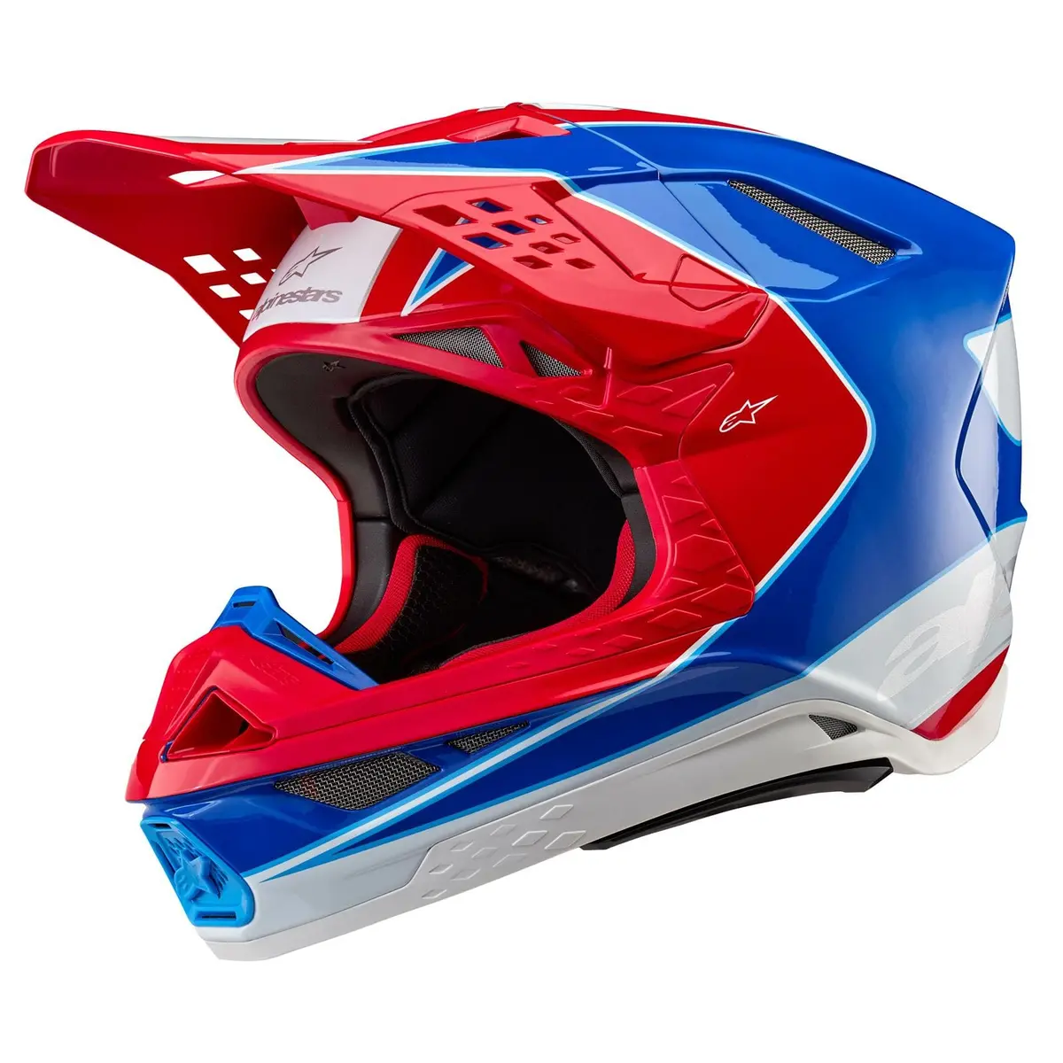 Alpinestars Mx Supertech M10 Motocross Helmet – Size Xs 1