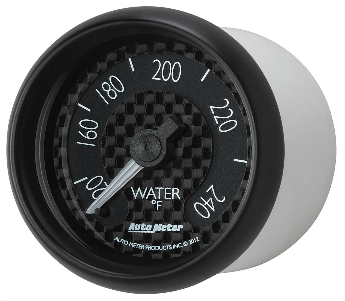 Autometer 8032 Gt Series Analog Gauge – Black Face With White Dial 1