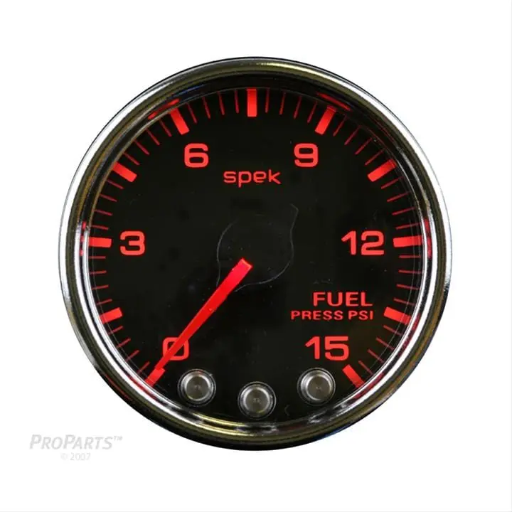 Autometer Spek-Pro Analog Pressure Gauge – 2-1/16" Diameter (P31531) 1