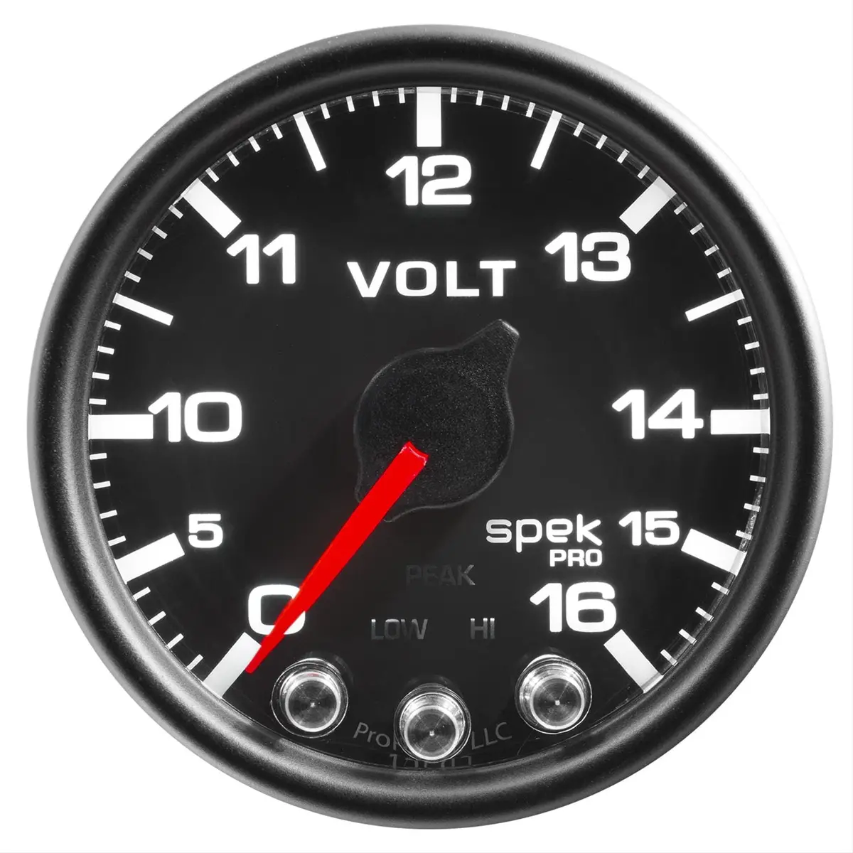 Autometer Spek-Pro Mechanical Oil Pressure Gauge – 2-5/8", White Dial 1