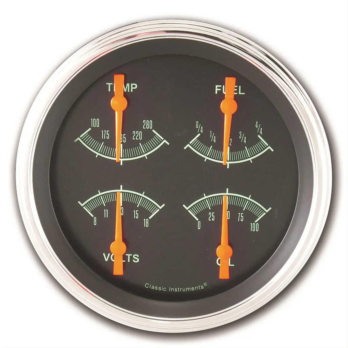 Classic Instruments Gs75Slc G-Stock Gauge Set For Oem-Style Instrumentation 1