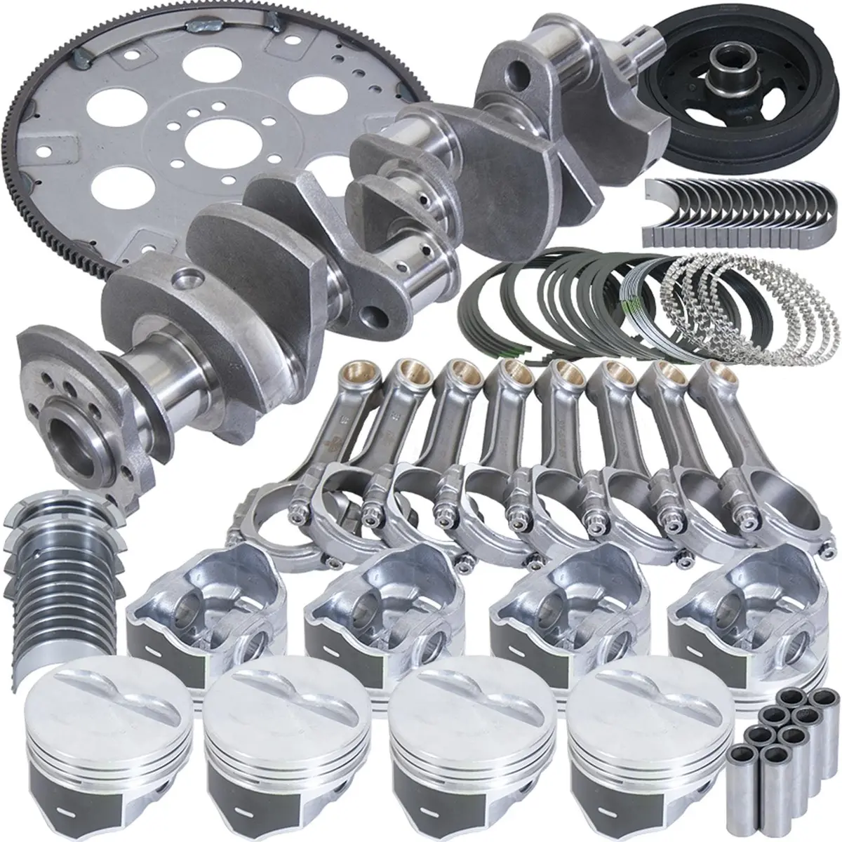 Eagle Street B15405E060 Rotating Assembly With Silv-O-Lite Claimer Pistons 1
