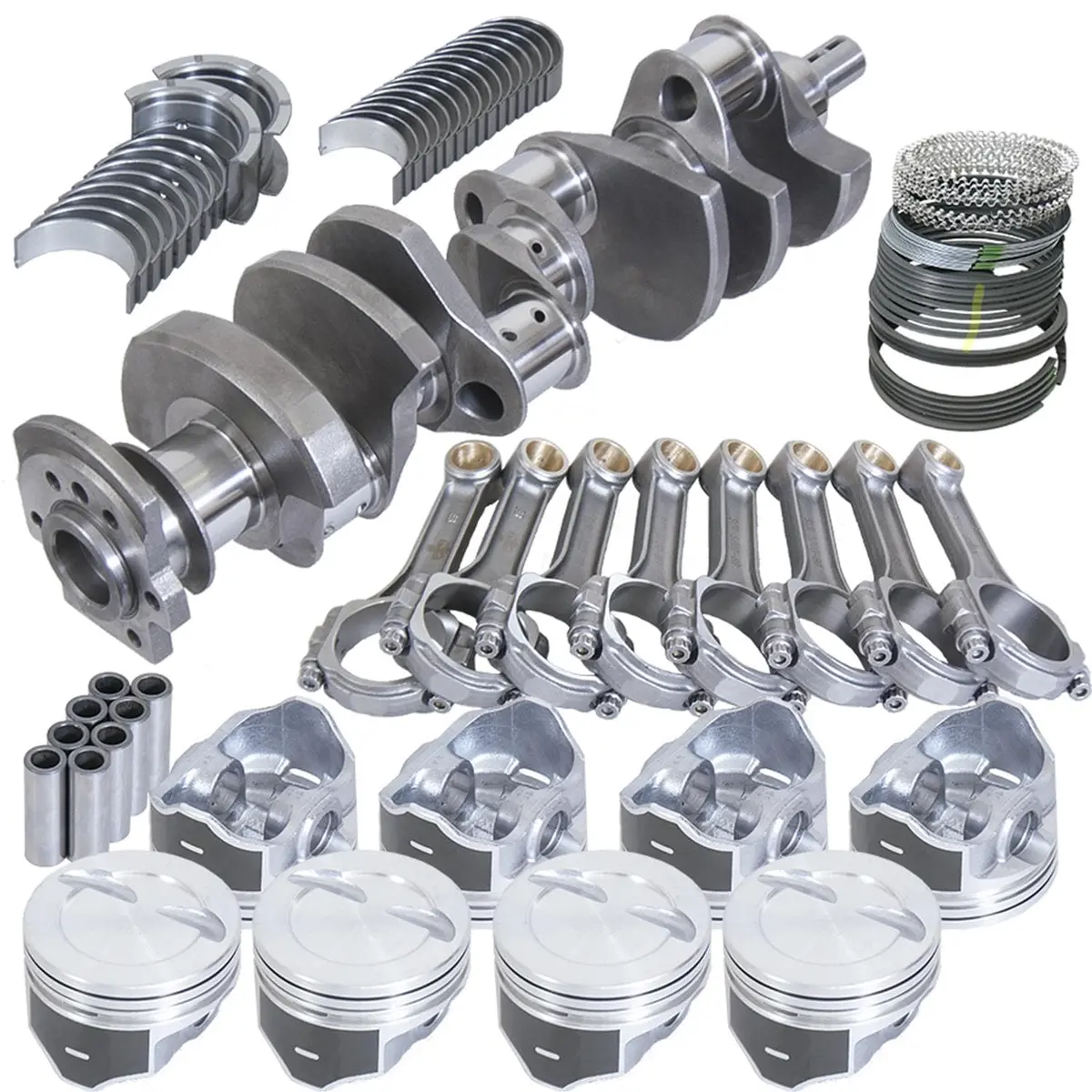 Eagle Street Performance Rotating Assembly With Silv-O-Lite Claimer Pistons (B15454E040) 1