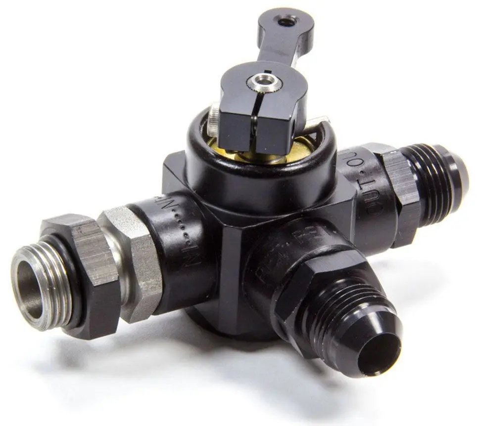 Brass 3-Way Shut-Off Valve – Npt Threaded, Manual Operation 1
