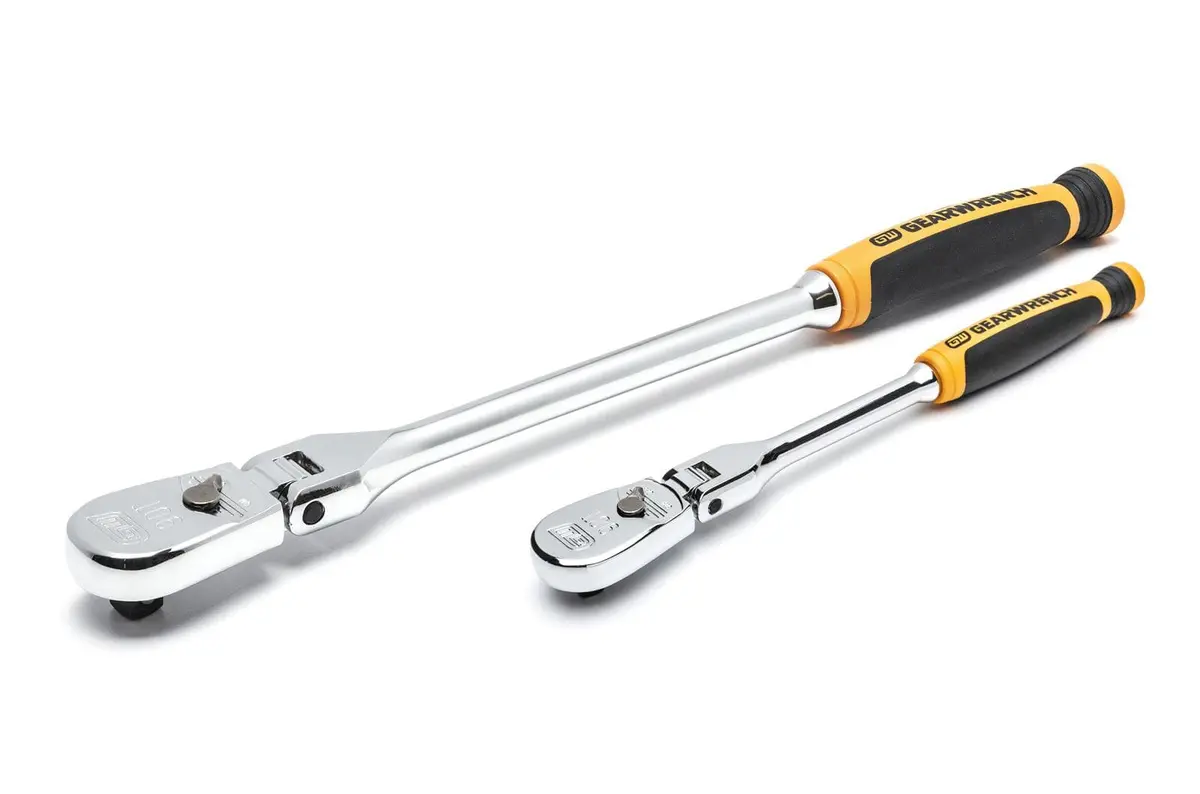 Gearwrench 90-Tooth Teardrop Ratchet Set – Model 81204T 1