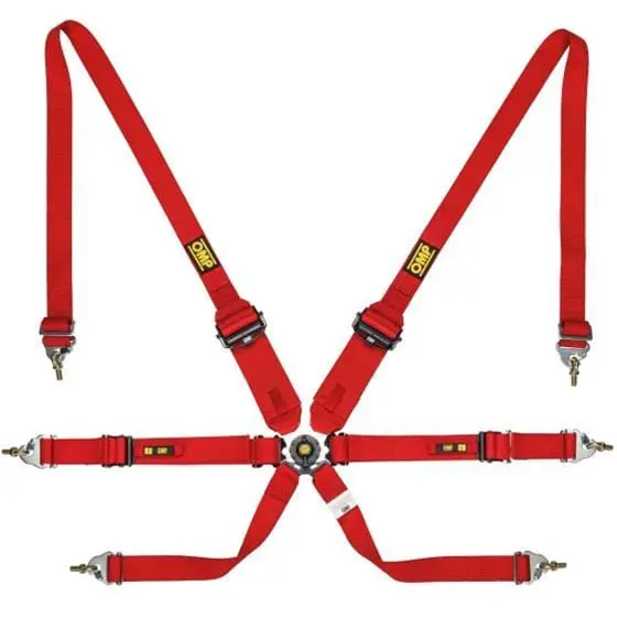 Omp Da0205Hsl061 Six-Point Racing Safety Harness 1